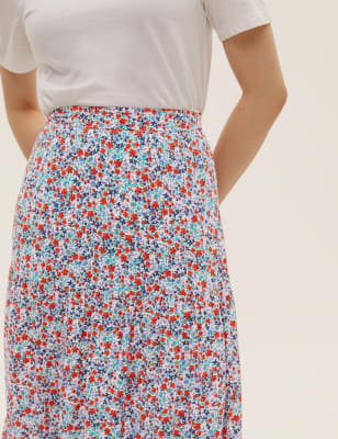 m and s white skirts