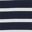 Pure Cotton Striped Midi T-Shirt Dress - navymix