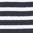 Pure Cotton Striped T-Shirt Dress - blackmix