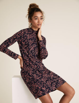 m&s jersey swing dress