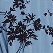 Floral Tie Waist Midi Shirt Dress - bluemix