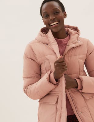 marks and spencer ladies puffer coats