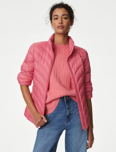 Feather & Down Packaway Puffer Jacket, M&S Collection