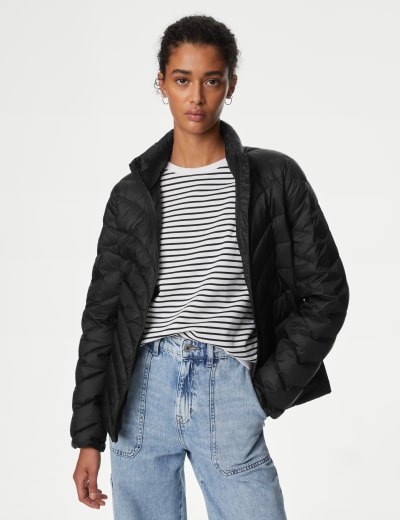 Recycled Thermowarmth Hooded Puffer Jacket M S Collection M S