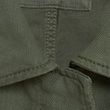 Cotton Blend Waisted Utility Jacket - huntergreen