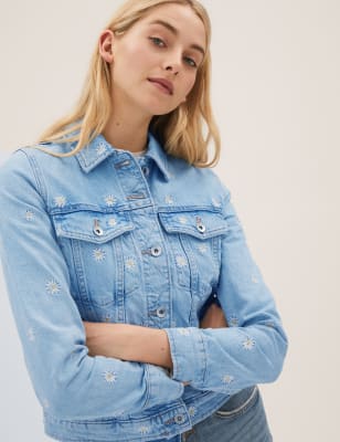 marks and spencer ladies denim jacket