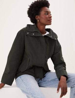 Cotton Rich Relaxed Jacket