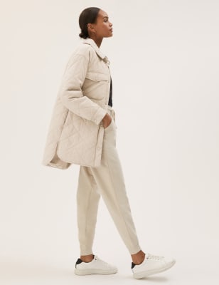marks and spencer shacket ladies