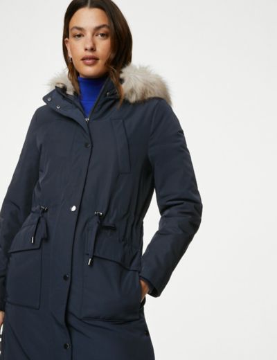 Feather & Down Packaway Puffer Gilet, M&S Collection