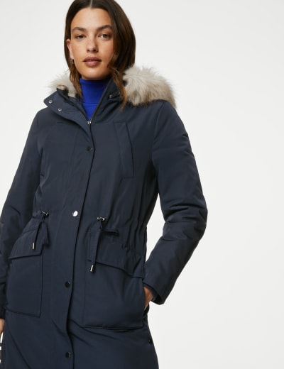 Feather & Down Packaway Puffer Gilet, M&S Collection