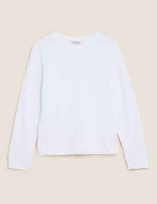 white sweatshirt womens