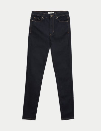 Lyocell Rich High Waisted Slim Flare Jeans, Per Una