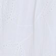 Pure Cotton Broderie V-Neck Midaxi Dress - softwhite