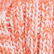 Cotton Blend Textured V-Neck Knitted Vest - brightcoral