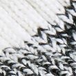 Cotton Blend Textured V-Neck Knitted Vest - blackmix
