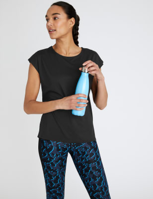 marks and spencer black evening tops