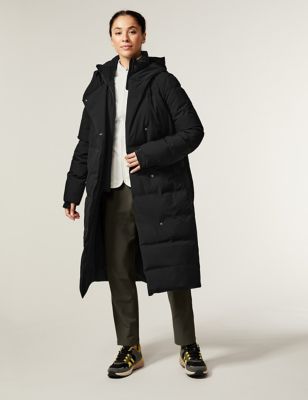 Feather & Down Lightweight Puffer Coat