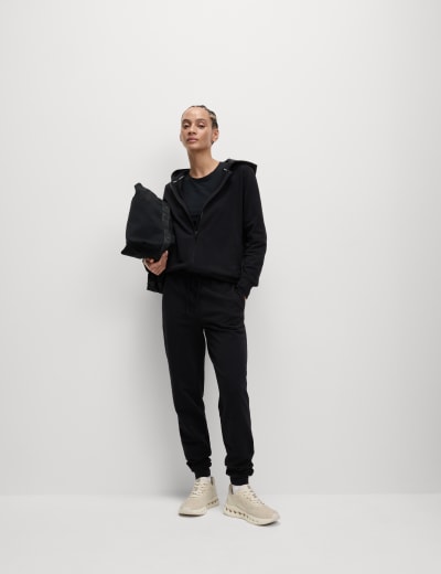 Funnel neck zip up hoodie on sale
