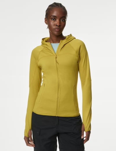 Soft Touch Textured Knitted Hoodie M S Collection M S