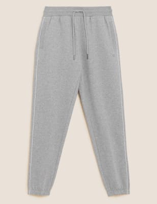 cotton cuffed joggers