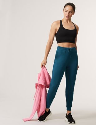 Cuffed High Waisted Tapered Joggers