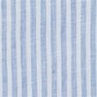 Pure Linen Striped Long Sleeve Blouse - palebluemix