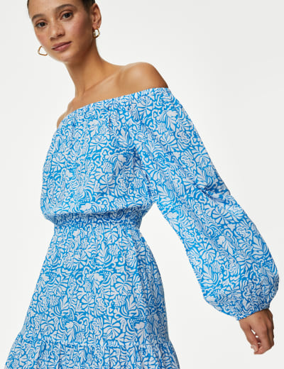 Marks and spencer bardot clearance dress