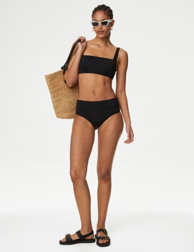 Marks and spencer black bikini hotsell