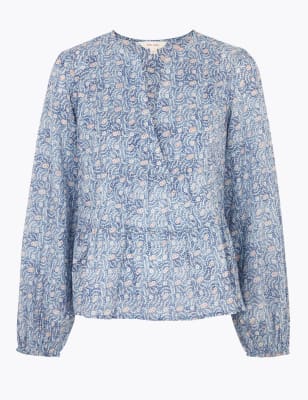 m&s blouses uk