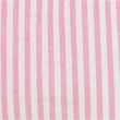 Pure Cotton Striped Puff Sleeve Blouse - pinkmix