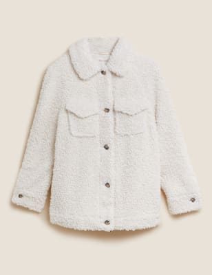 marks and spencer shacket ladies