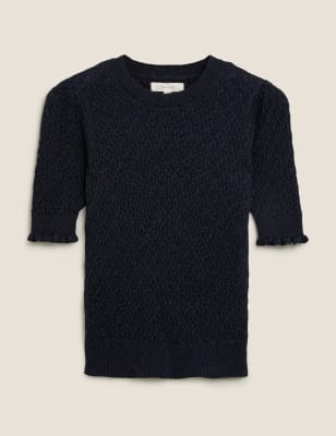 black short sleeve jumpers