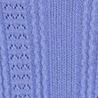 Pointelle Frill Detail Jumper with Wool - violet