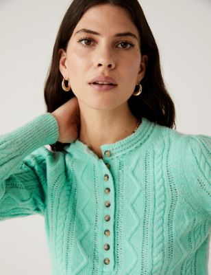 Maglione donna avorio Marks & Spencer Per Una Impreziosito maglione RRP £ 45 UK 10-20 