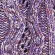 Knitted Textured Collared Cardigan - purplemix