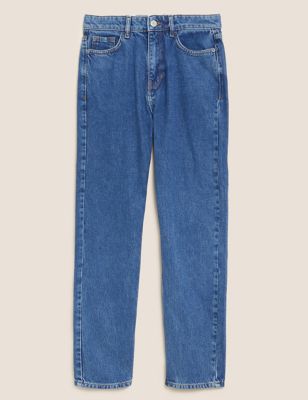 Tencel™ Blend High Waisted Jeans