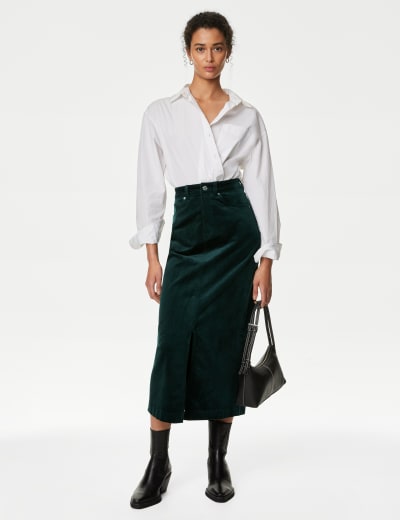 Petite skirts m&s discount