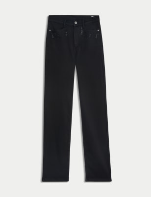 marks and spencer per una straight leg jeans