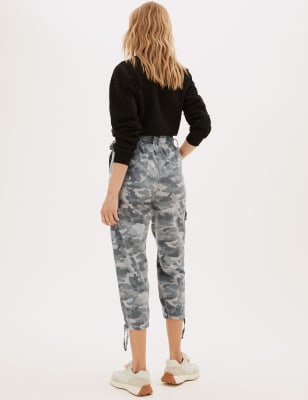 marks and spencer cropped joggers