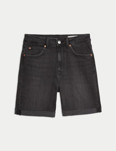 Marks and spencer deals denim shorts