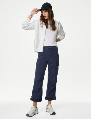 marks and spencer tencel cargo trousers