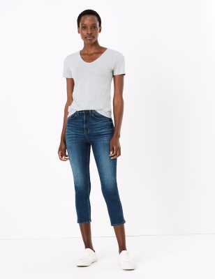 cropped jeans marks and spencer