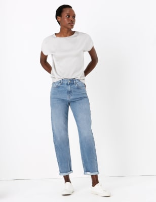 m and s wide leg jeans