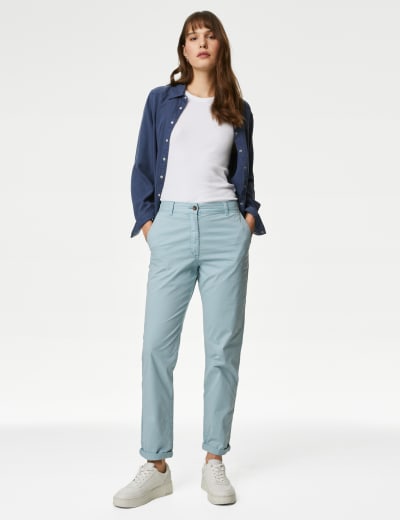 Ankle grazer chinos womens deals