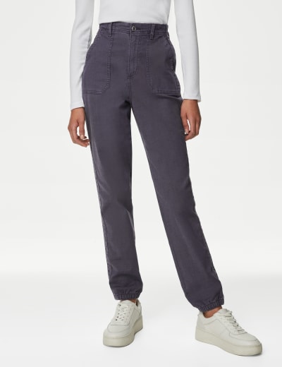 Ankle length joggers shop