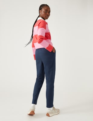 navy blue chinos women's