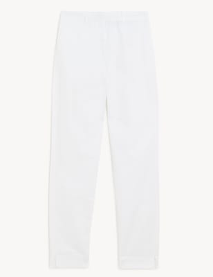 white trousers