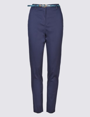 Чиносы женские с римской посадкой