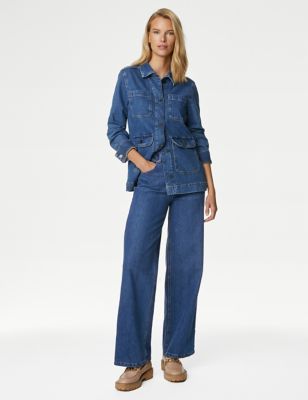 Women`s New M&S Mid Rise Slim Leg Jeans UK 8 10 12 14 16 18 20 Trousers 