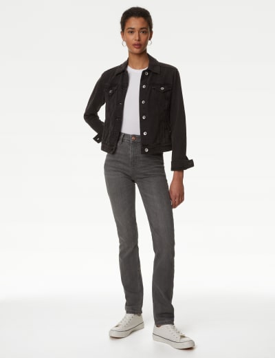 Lily slim jeans top